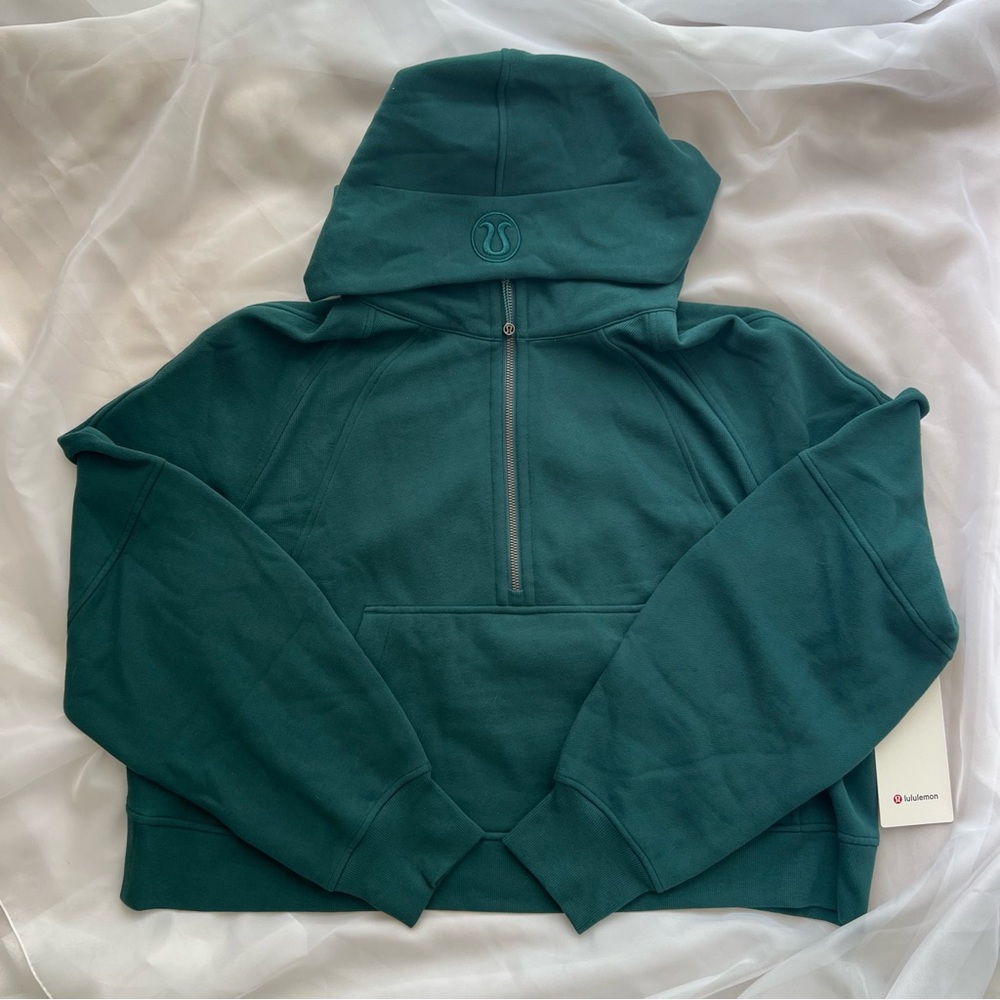 Lululemon Scuba Oversized Half-Zip Hoodie
Storm Teal
XL/XXL